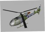 Aerospaciale Gazelle Static Helicopter